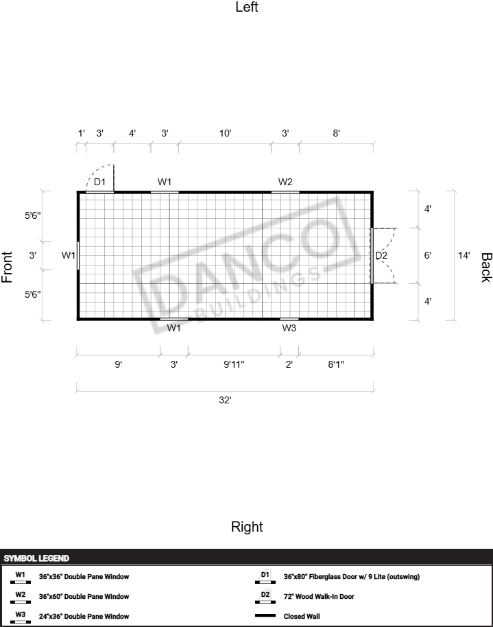 Utility Shed 14x32 - Image 8