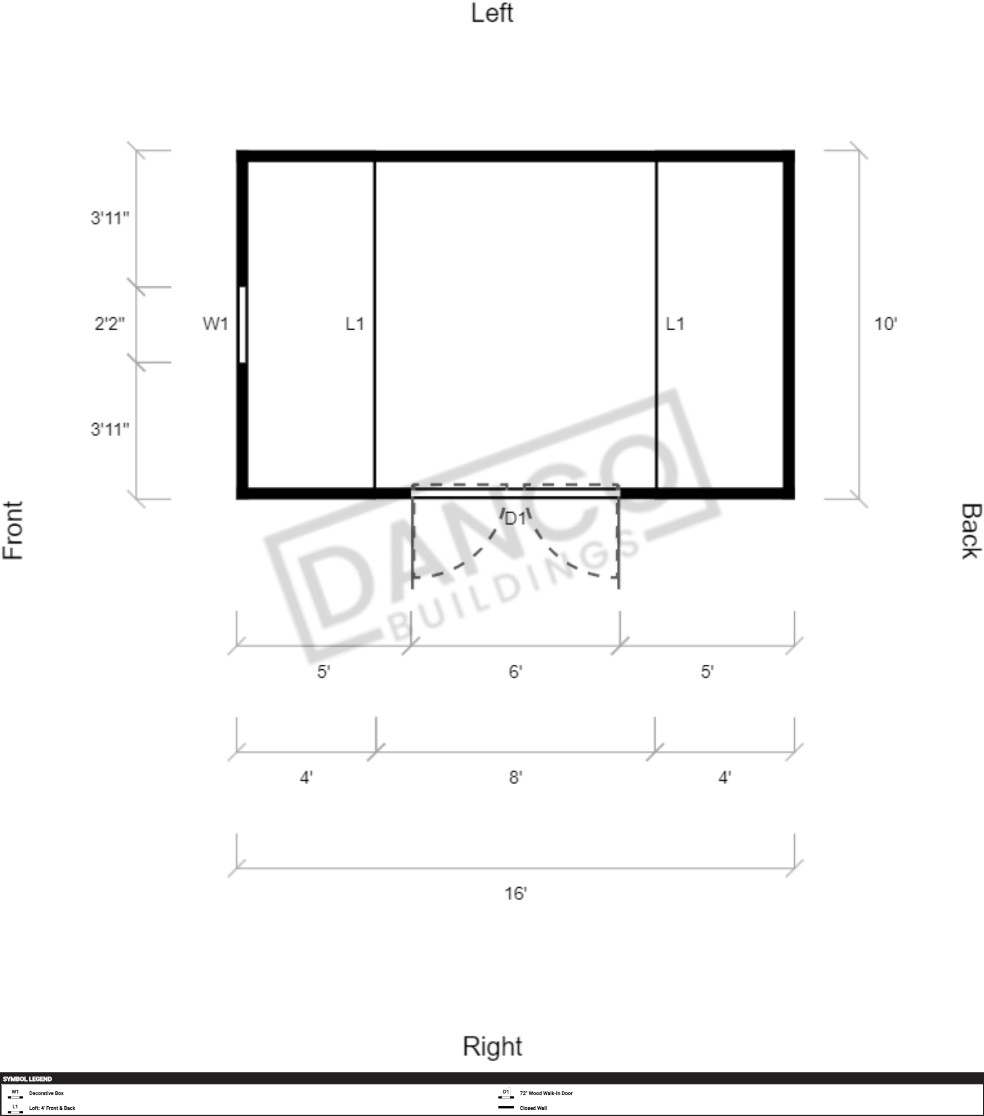 Lofted Barn 10x16 - Image 2
