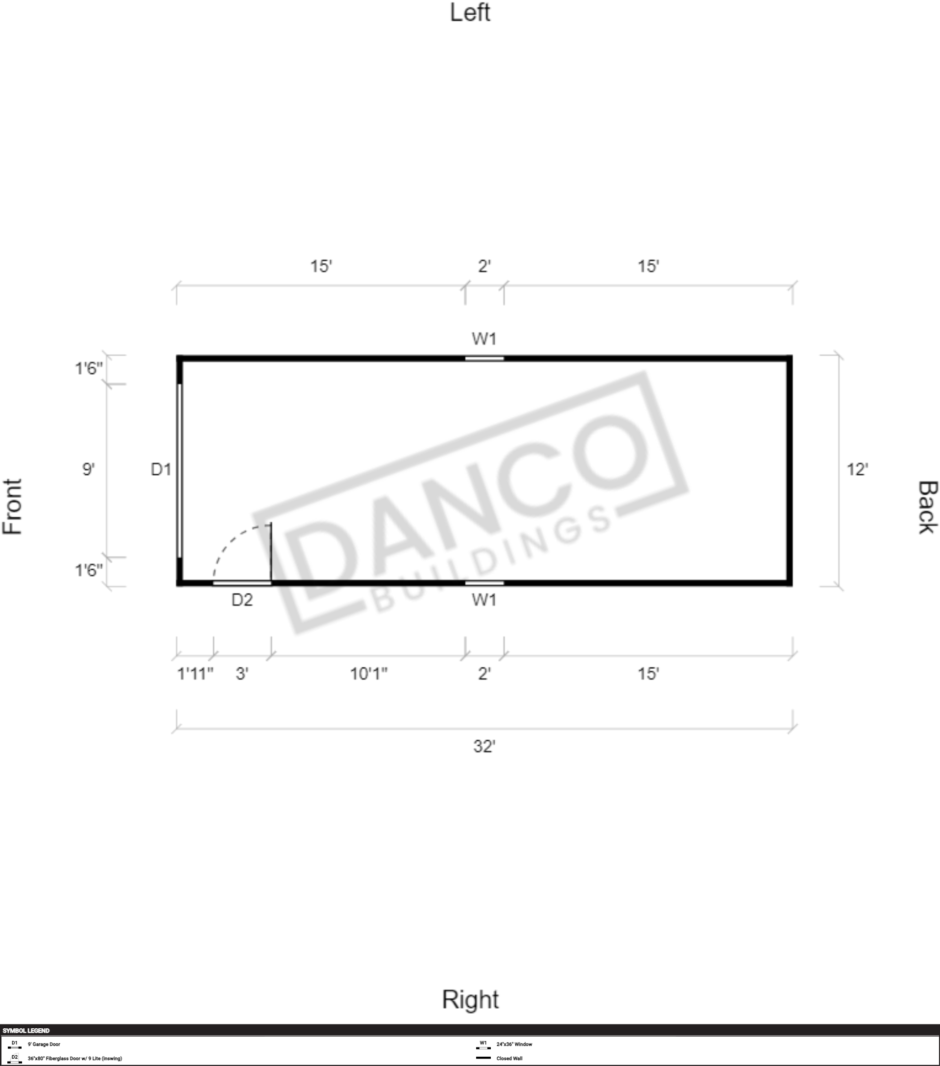 Garage 12x32 - Image 2