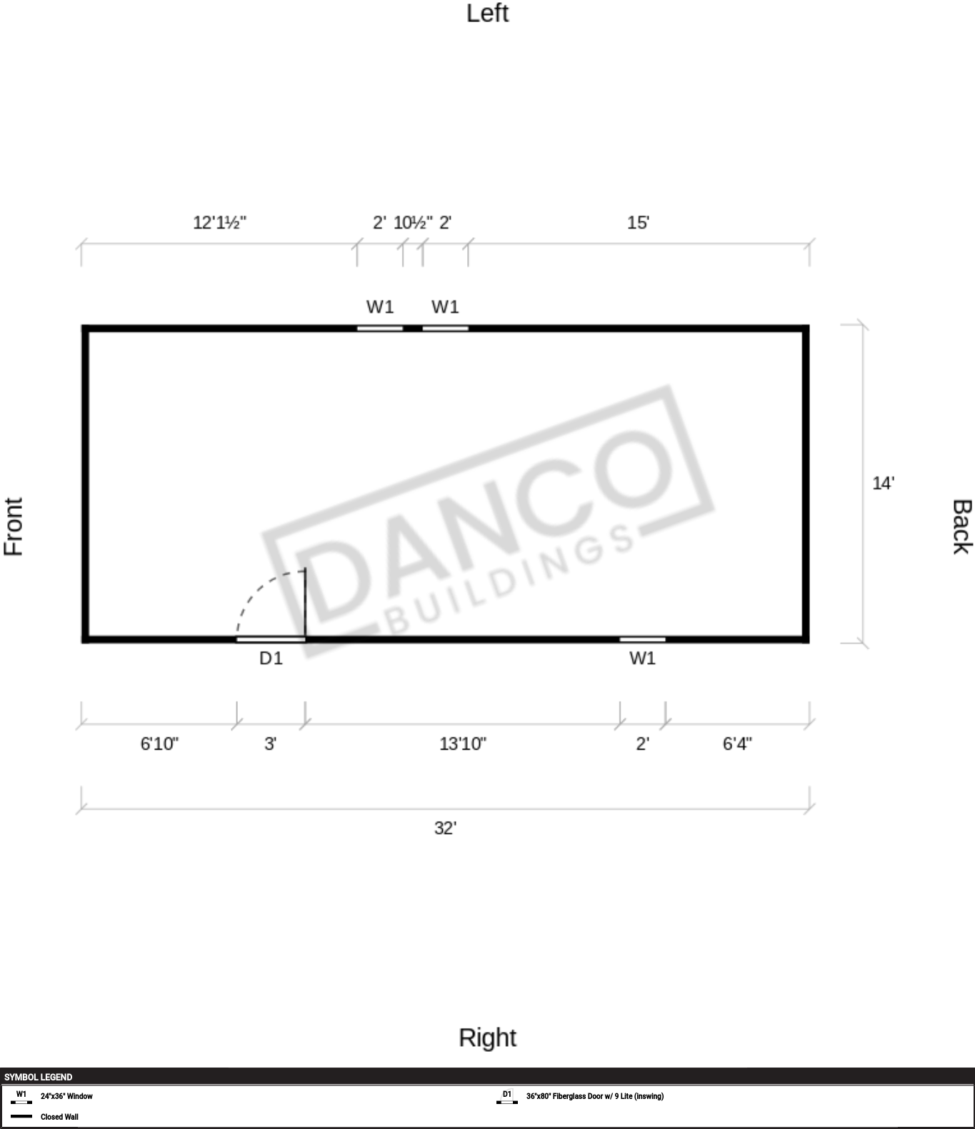 Garden Shed 14x32 - Image 2