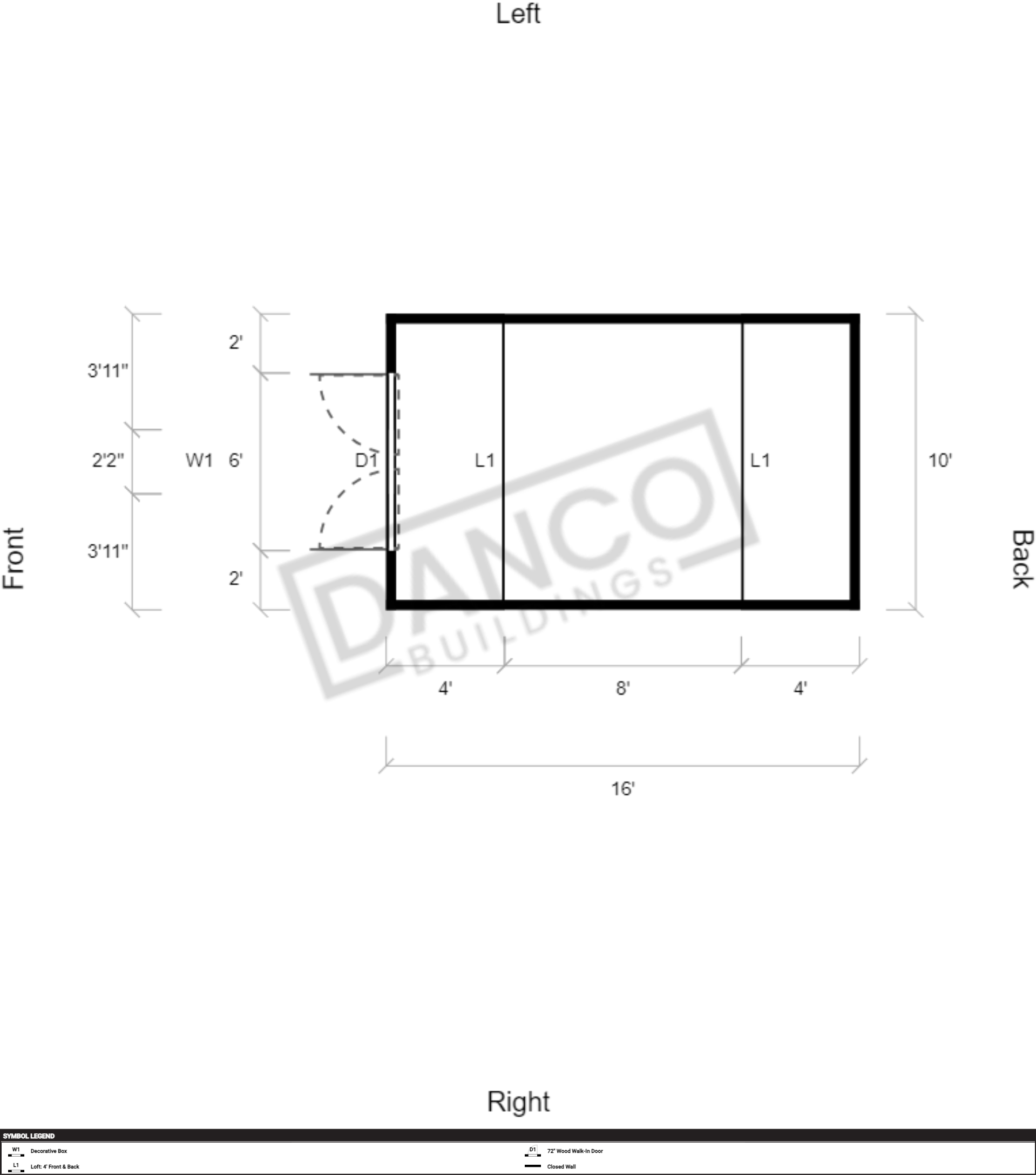 Lofted Barn 10x16 - Image 2