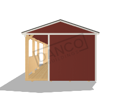 Side Porch Cabin 12x32 - Image 5