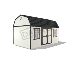 Side Lofted Barn 10x16