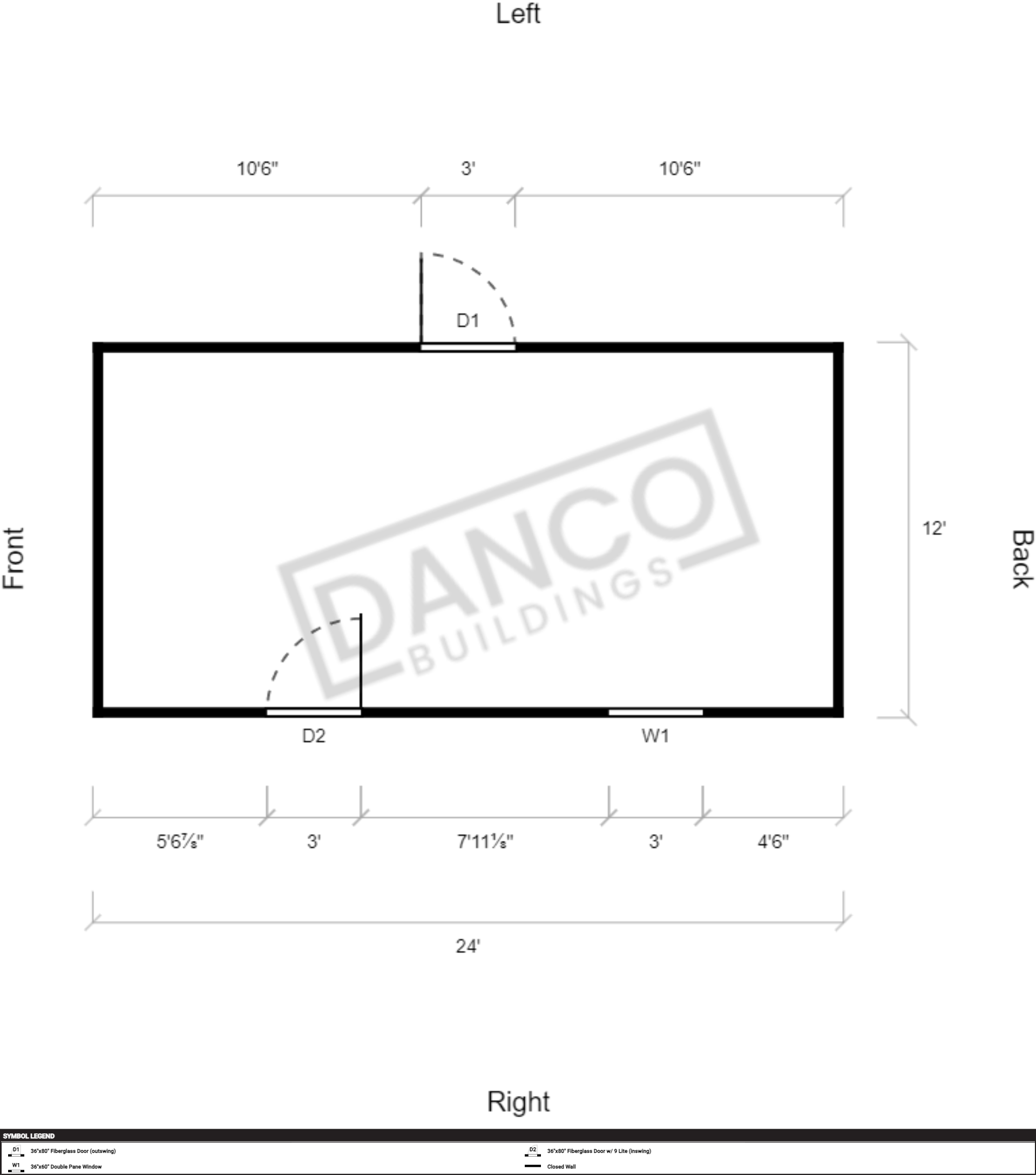 Garden Shed 12x24 - Image 2