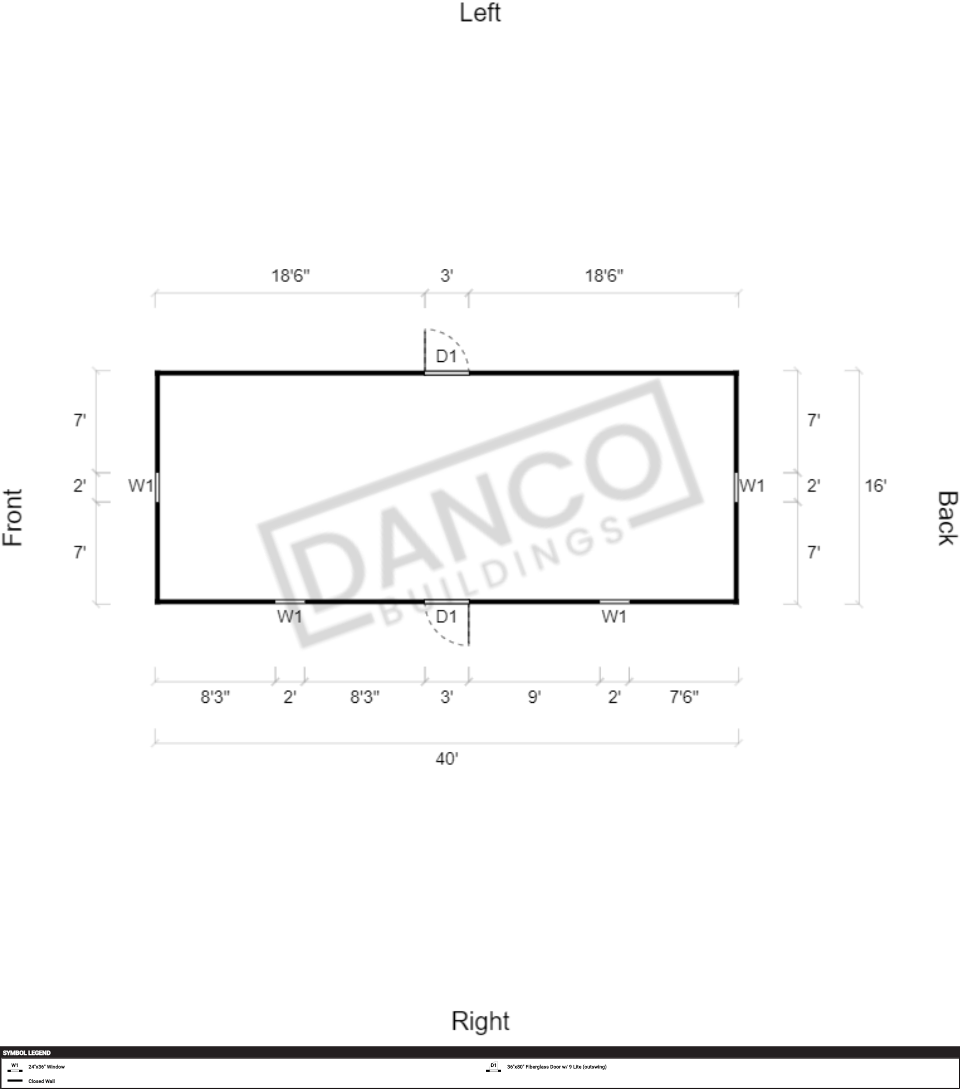 Utility Shed 16x40 - Image 2