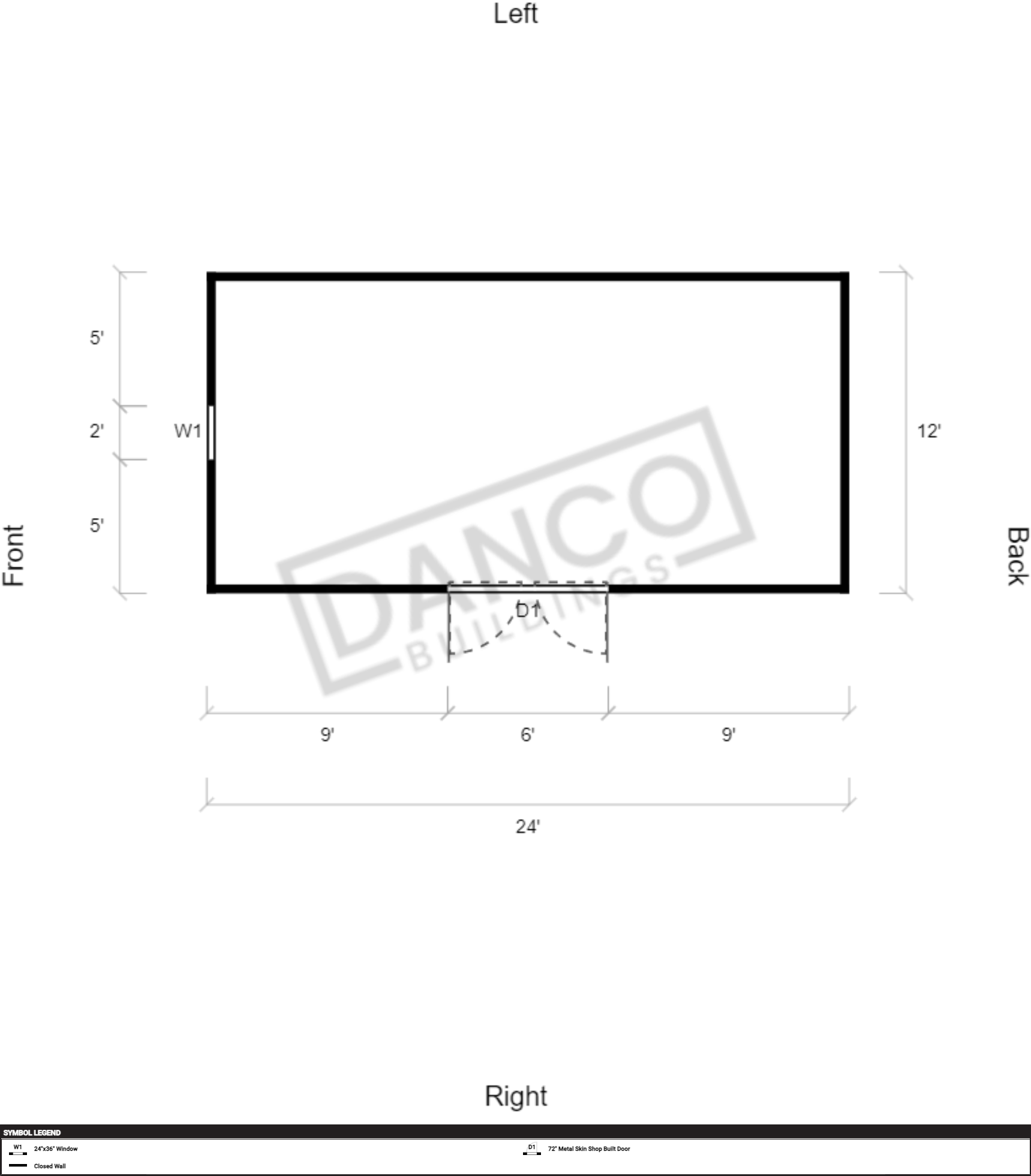 Extra Economy Metal Utility 12x24 - Image 2
