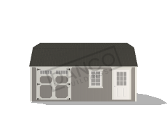 Side Lofted Barn 14x20 - Image 3