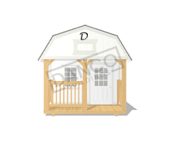 Lofted Barn Cabin 10x16/240921 - Image 6