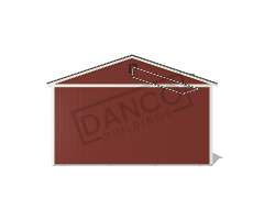 Center Side Porch Cabin 16x50 - Image 6