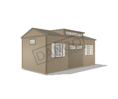 Dormer Shed 10x20/240835 [NO ADDITIONAL DISCOUNTS]