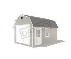 Lofted Barn Garage 12x16