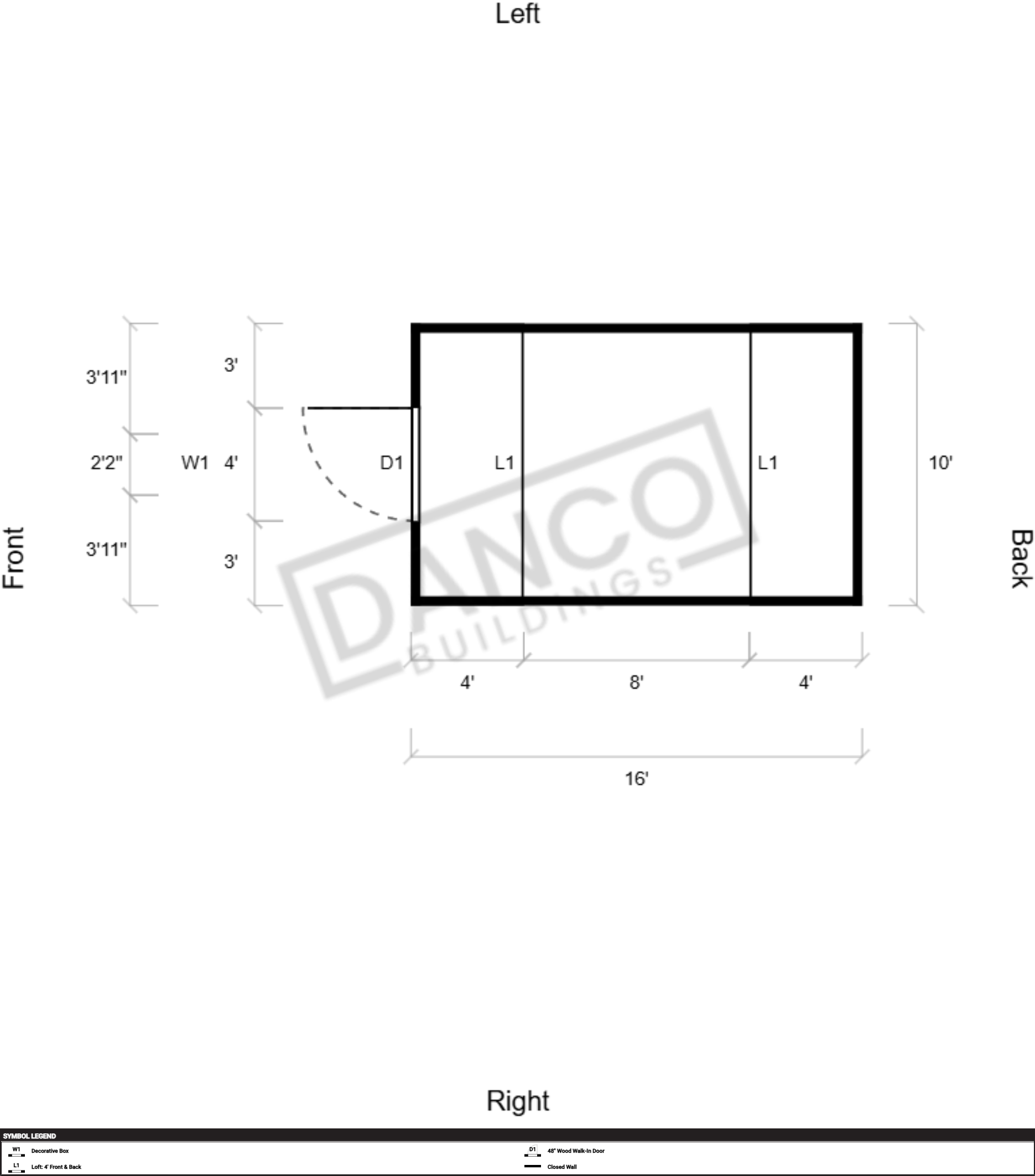 Lofted Barn 10x16 - Image 2