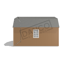 Side Lofted Barn 12x16 - Image 4
