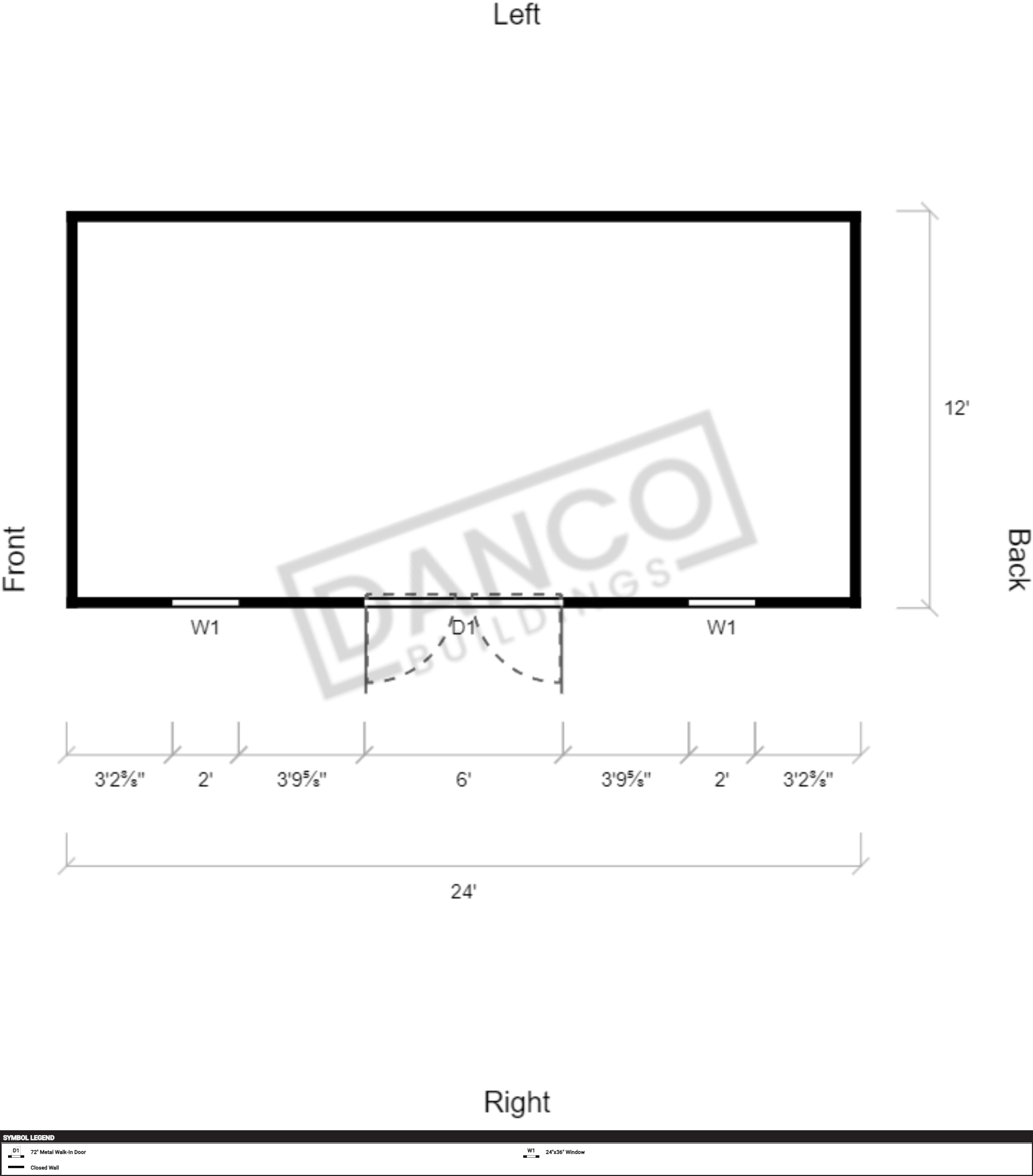 Garden Shed Premium 12x24 - Image 2