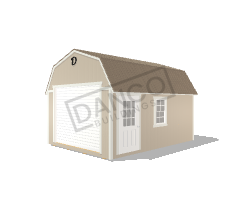 Lofted Barn Garage 12x16