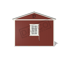 Center Side Porch Cabin 12x20 - Image 6