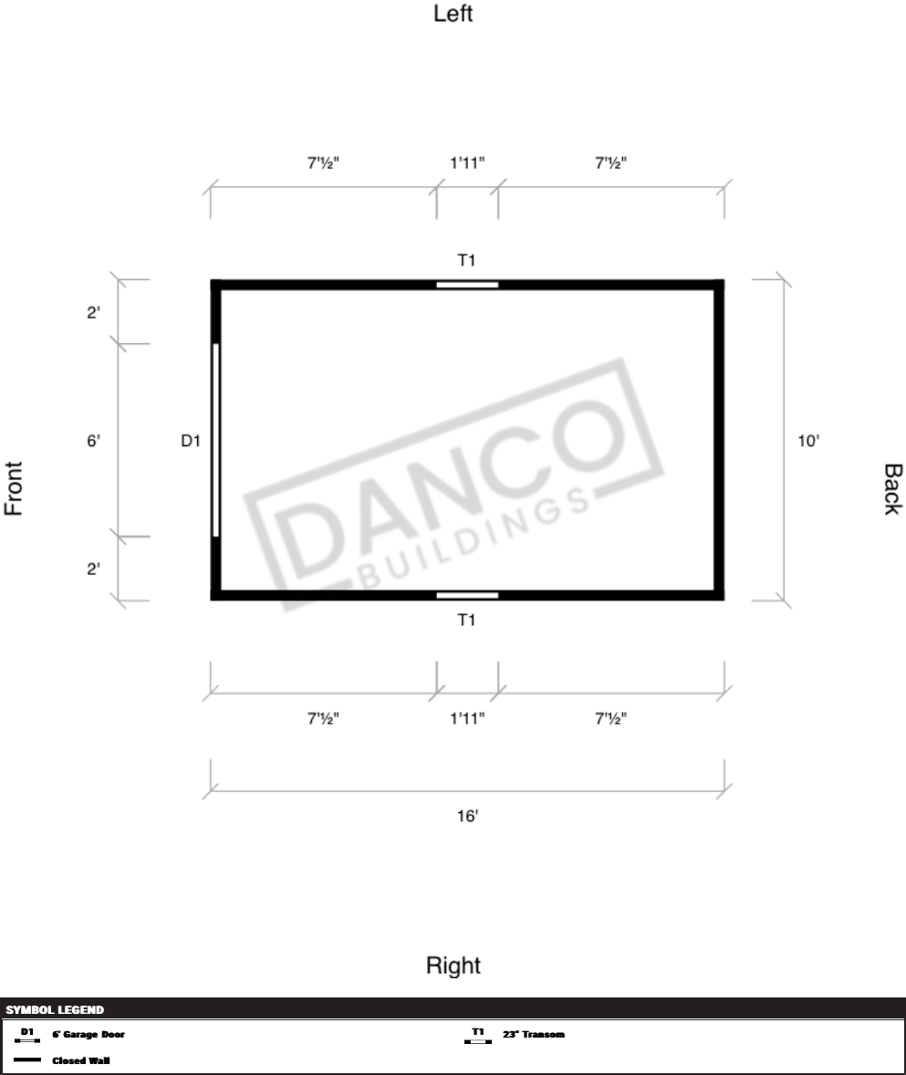 Utility Shed Premium 10x16 - Image 2