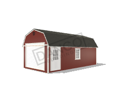 Lofted Barn Garage 12x24