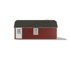 Lofted Barn Garage 12x24 - Image 3