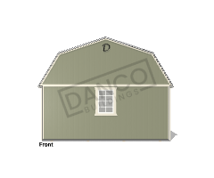 Side Lofted Barn 16x24 - Image 6