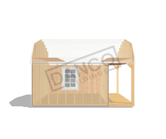 Lofted Barn Cabin 12x16 - Image 4
