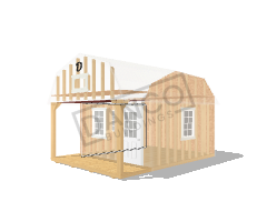 Lofted Barn Cabin 12x16
