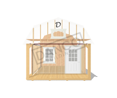 Lofted Barn Cabin 12x16 - Image 6