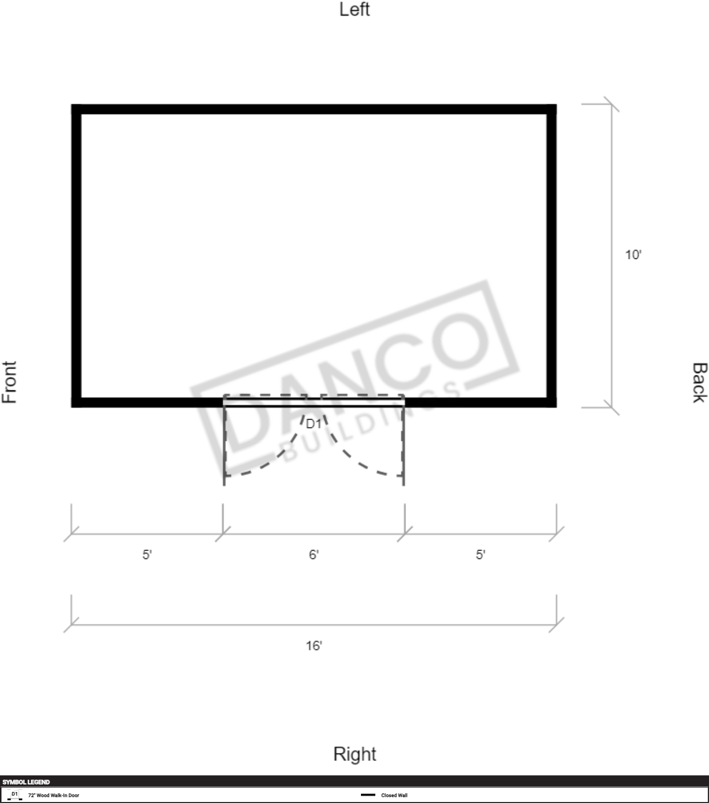 Garden Shed 10x16 - Image 2