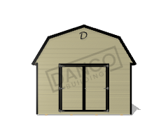 Extra Economy Lofted Barn 12x24 - Image 6