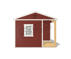 Corner Porch Cabin 12x24 - Image 6