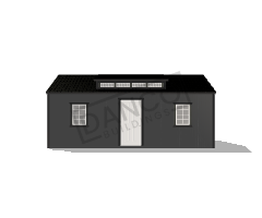 Dormer Shed 12x24 - Image 3