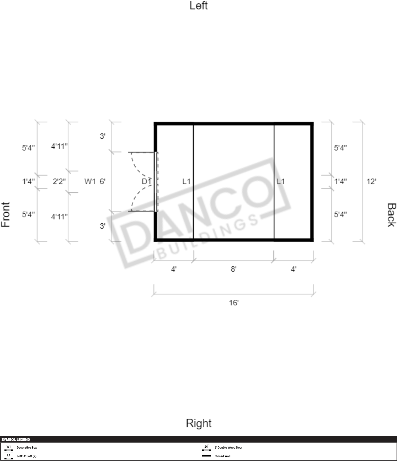 Lofted Barn 12x16 - Image 2