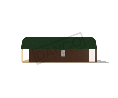 Lofted Barn Cabin 16x36 - Image 3