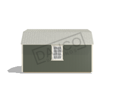 Economy Wood Lofted Barn 10x16 - Image 4