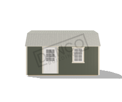 Economy Wood Lofted Barn 10x16 - Image 3