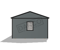 Center Side Porch Cabin 14x36 - Image 5