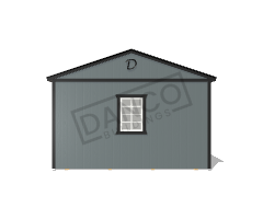 Center Side Porch Cabin 14x36 - Image 6