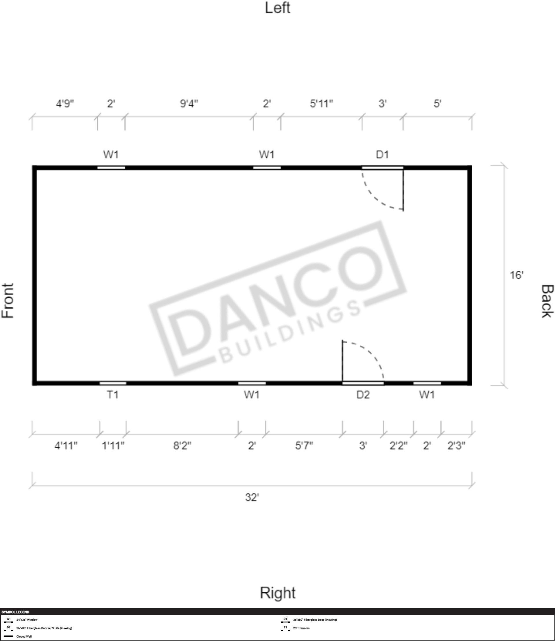 Utility Shed 16x32 - Image 2