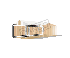 Corner Porch Cabin 16x32