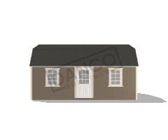 Economy Wood Lofted Barn 12x20 - Image 3