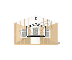 Utility Shed 16x40 - Image 6