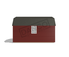 Extra Economy Lofted Barn 10x16 - Image 4