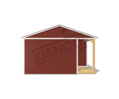 Corner Porch Cabin 16x36 - Image 6