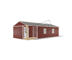 Corner Porch Cabin 16x36