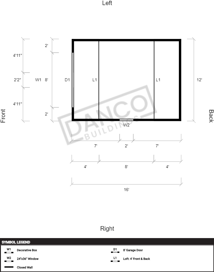 Lofted Barn 12x16 - Image 2