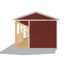 Side Porch Cabin 12x32 - Image 5