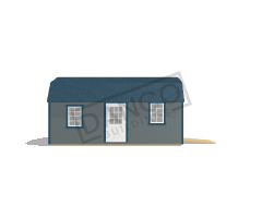 Economy Wood Lofted Barn 10x20 - Image 4