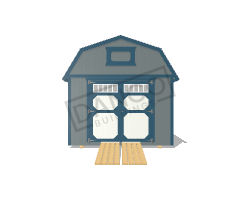 Economy Wood Lofted Barn 10x20 - Image 6