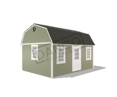 Side Lofted Barn 12x16