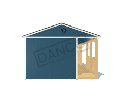 Side Porch Cabin 14x28/241021 - Image 6
